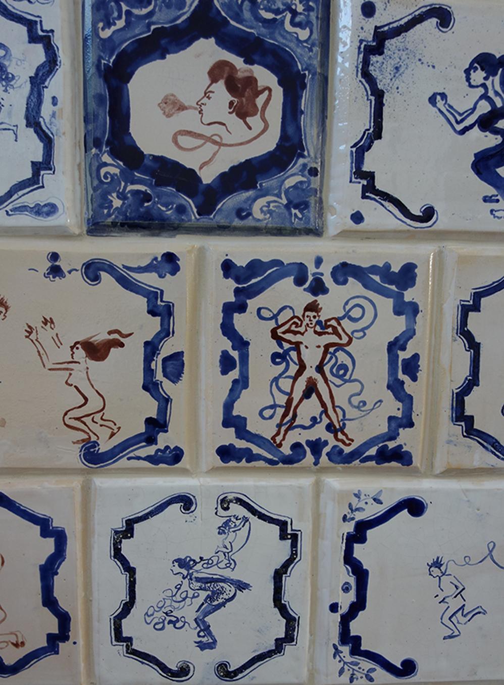 Tiles from the stove view 5