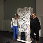 Tiled Sove 2021 with curator of the whole exhibition Anata szyłak